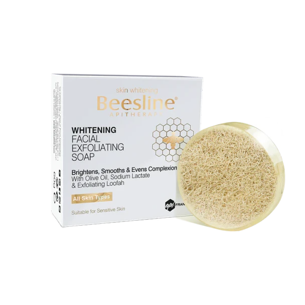 Beesline Whitening Facial Exfoliating Soap 60g
