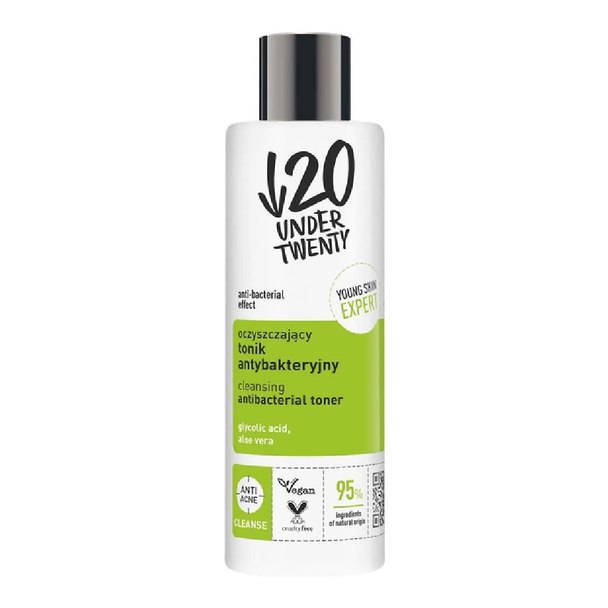 Lirene Under 20 Anti-Bacterial Toner Aloe - 200ml