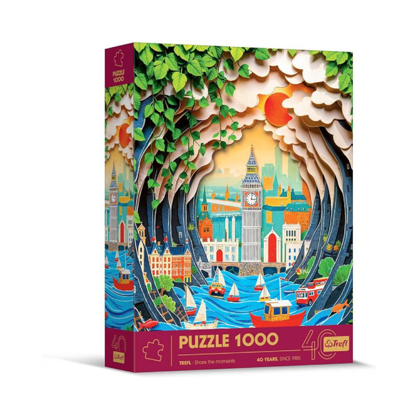 Trefl 40th Anniversary London Puzzle 1000 Pieces | 40043