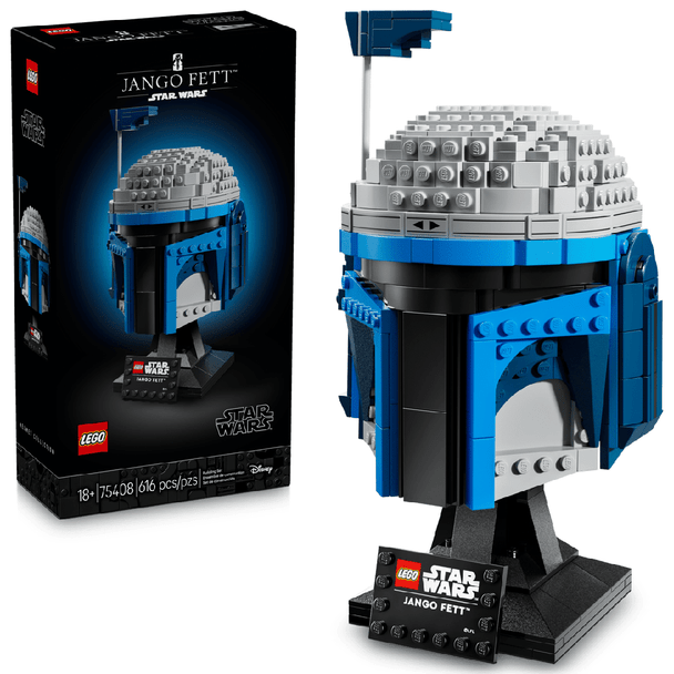 LEGO Star Wars Jango Fett Helmet 75408 buildable display set