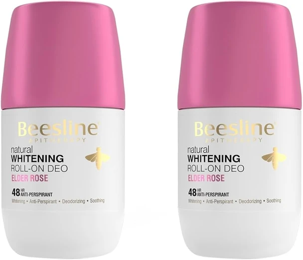 Beesline Coffret Whitening Roll-On Deo Elder Rose 1+1
