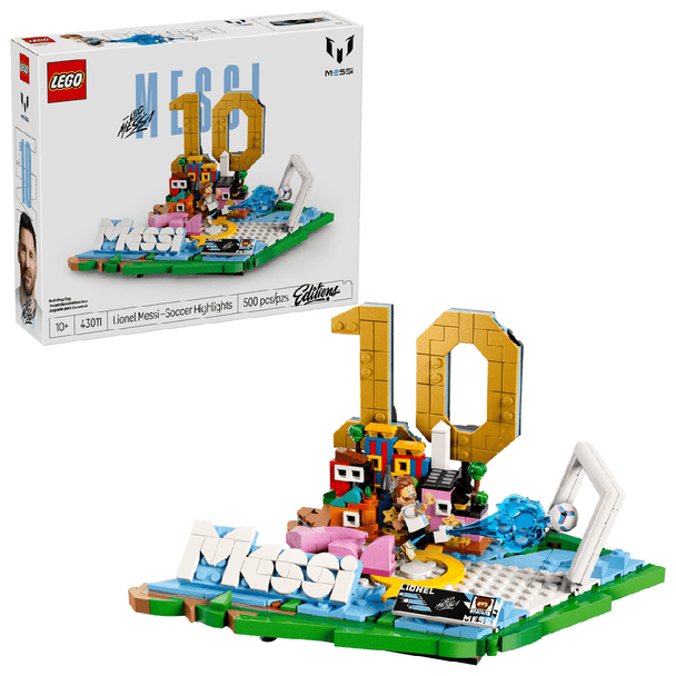 LEGO Editions Lionel Messi Soccer Highlights 43011 football building set