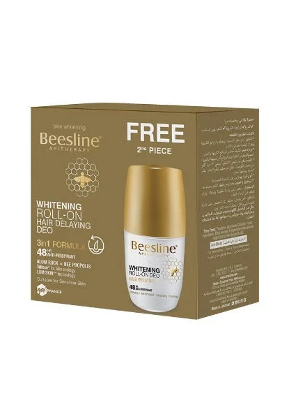 Beesline Coffret Whitening Roll-On Hair Delaying Deo 1+1
