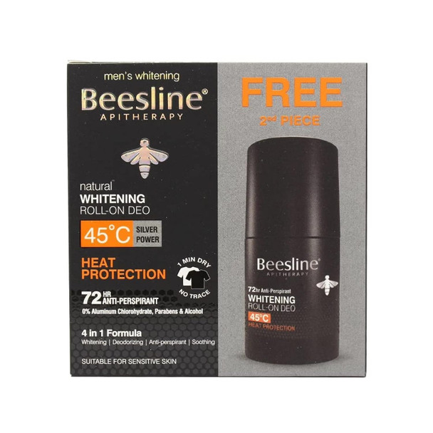 Beesline Coffret Whitening Roll-On Men Heat 1+1