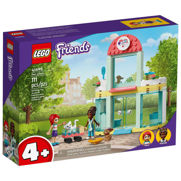 LEGO Friends Pet Clinic 41695 veterinary clinic building set