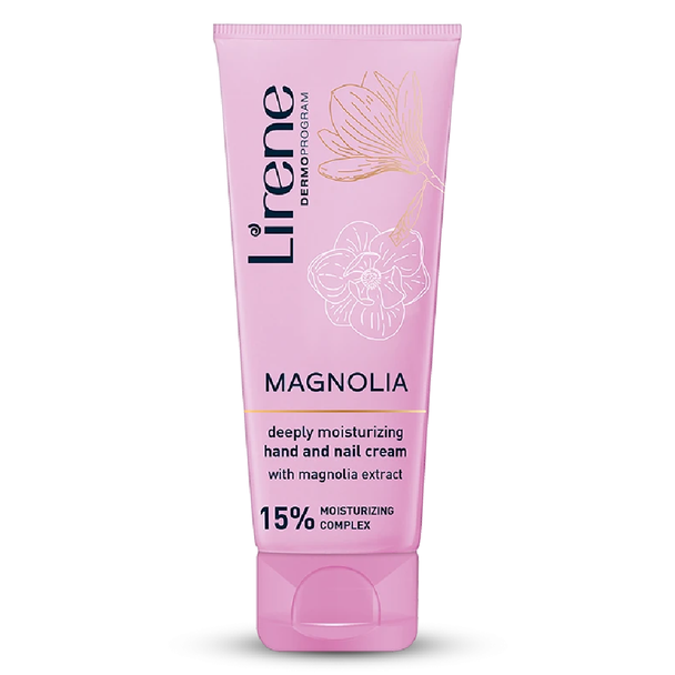 Lirene Magnolia Deeply Moisturizing Hand & Nail Cream - 75ml
