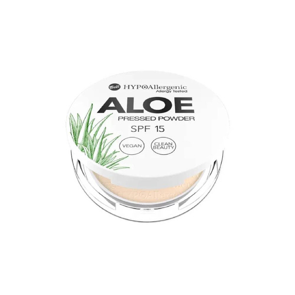 Bell HYPOAllergenic Aloe Vegan Pressed Powder SPF15 - Natural