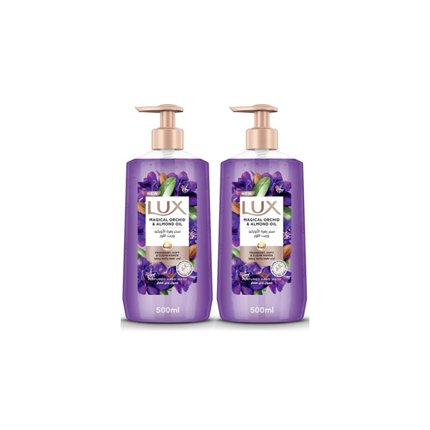 Lux Magical Orchid & Almond Oil Hand Wash 500ml 2 @ 20% OFF | 297833
