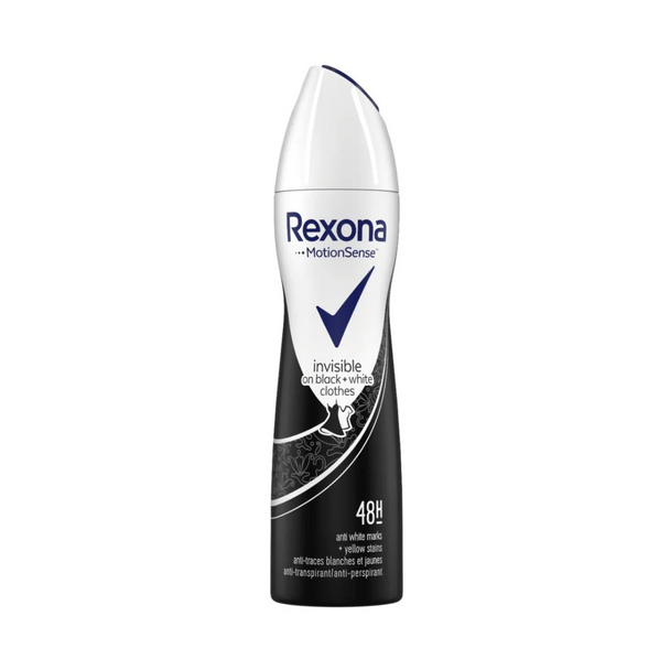 Rexona Women Invisible Black & White Antiperspirant Deodorant 200ml | 267713