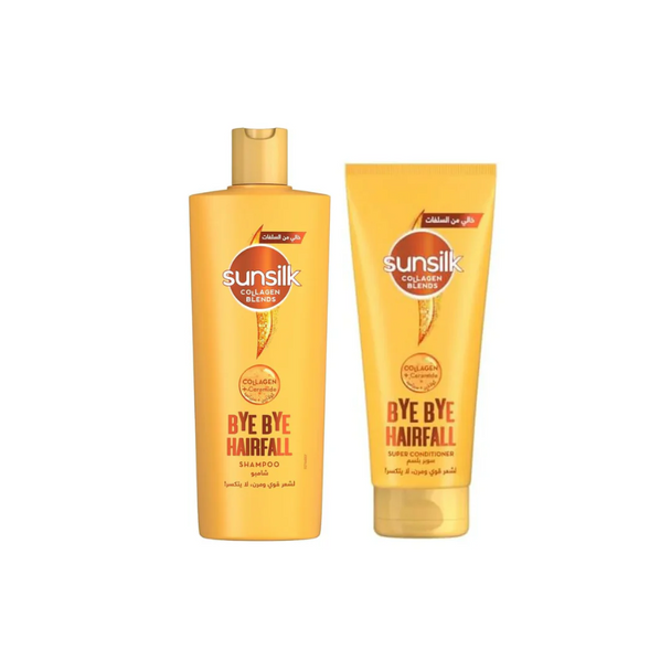 Sunsilk Bye Bye Hair Fall Shampoo 350ml + Conditioner 170ml 30% OFF | 292565