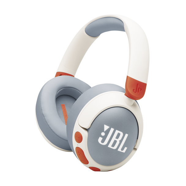 JBL Junior 470NC wireless noise-cancelling over-ear headphones - White | JBLJR470NCWHTAM