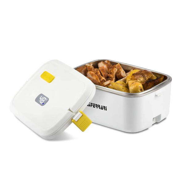 G3 Ferrari Electric Lunch Box 48W 800cc Stainless Steel Container | G10166