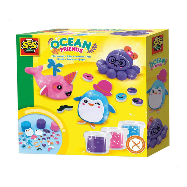 SES Creative Dough Ocean Friends Diverse Colors 00435