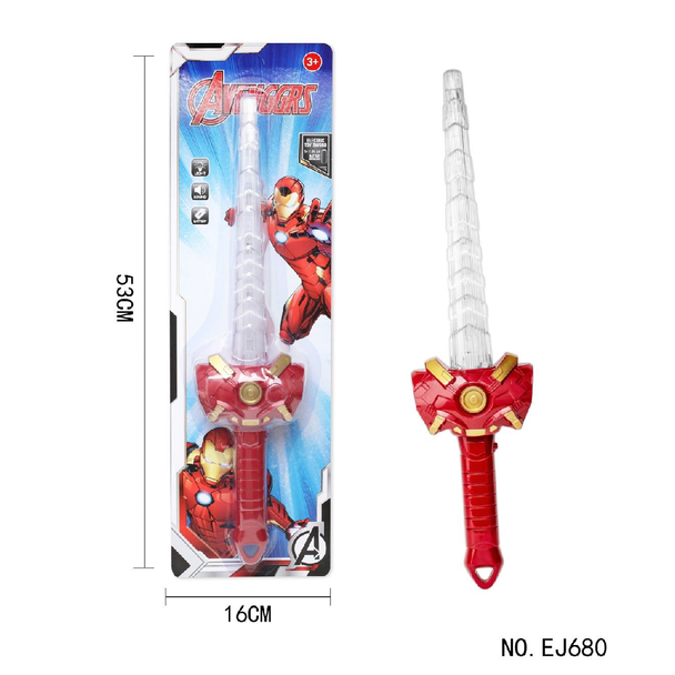 Avengers Musical Sword EJ680 kids superhero pretend play toy
