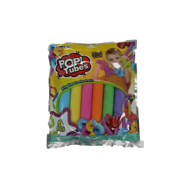 Pop Tubes Toys Party Set 104-6L kids sensory activity toy