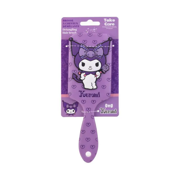 HK Kuromi Hair Brush with Silicone Accessory Assorted | ASS-12