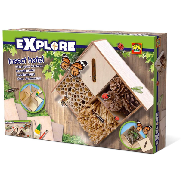 SES Creative Explore Insect Hotel Brown 25008 educational nature toy