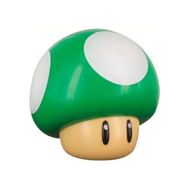 Super Mario Bros 1UP Mushroom Light with Sound Green MUSH-GR