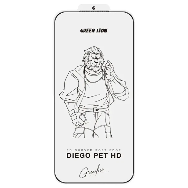 Green Lion Diego Pet HD Screen Protector for iPhone 17 Pro / Pro Max - Clear | GNDPTHD17PCL