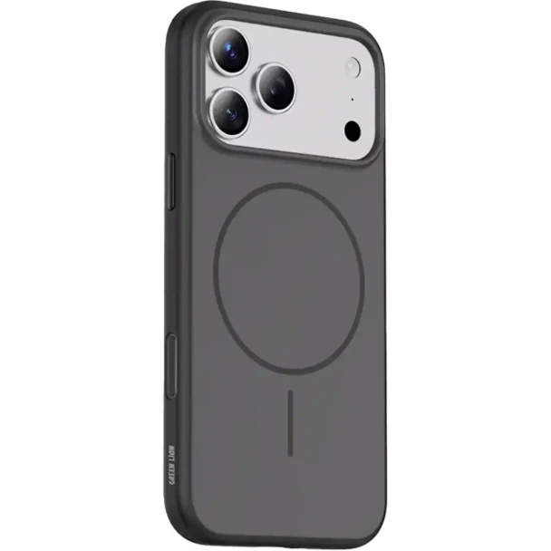 Green Lion Patric MagSafe Premium Matte Finish Case for iPhone 17 Pro Max - Black | GNPTCMG17PMBK