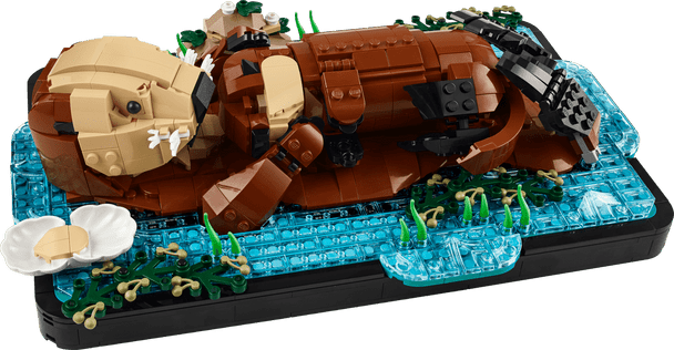 LEGO Floating Sea Otters 21366 ocean animal building set
