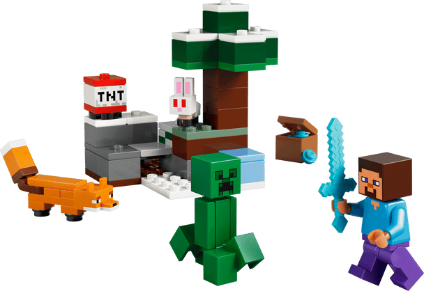 LEGO Steve's Taiga Adventure 21583 Minecraft building set