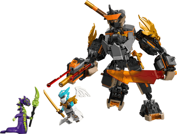 LEGO Cole's Mission Mech and Dragon Zane 71854 NINJAGO building set