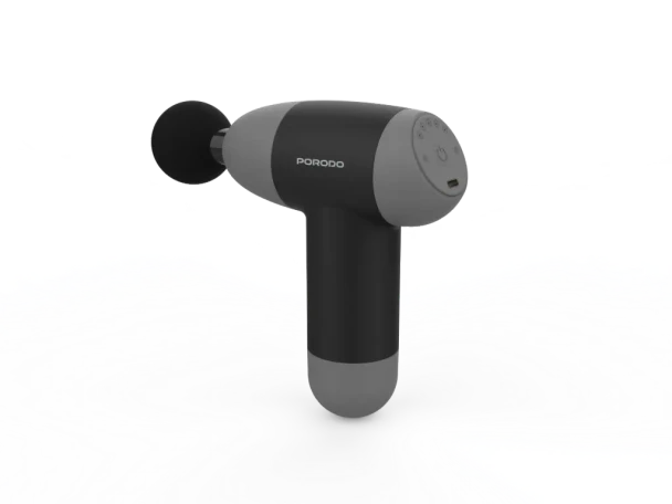 Porodo Lifestyle EaseOn Handheld Massager - Black | PDLFSTJ14BKGY