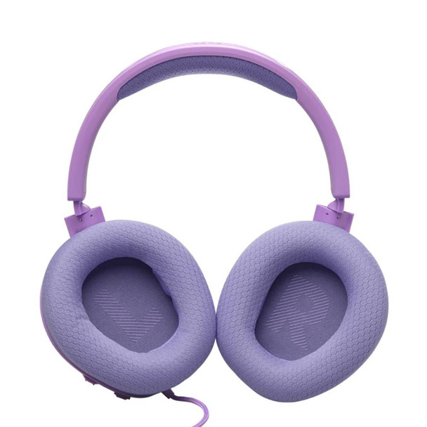 JBL Quantum 100M2 Wired Over-Ear Gaming Headset Purple | JBLQTUM100M2PUR