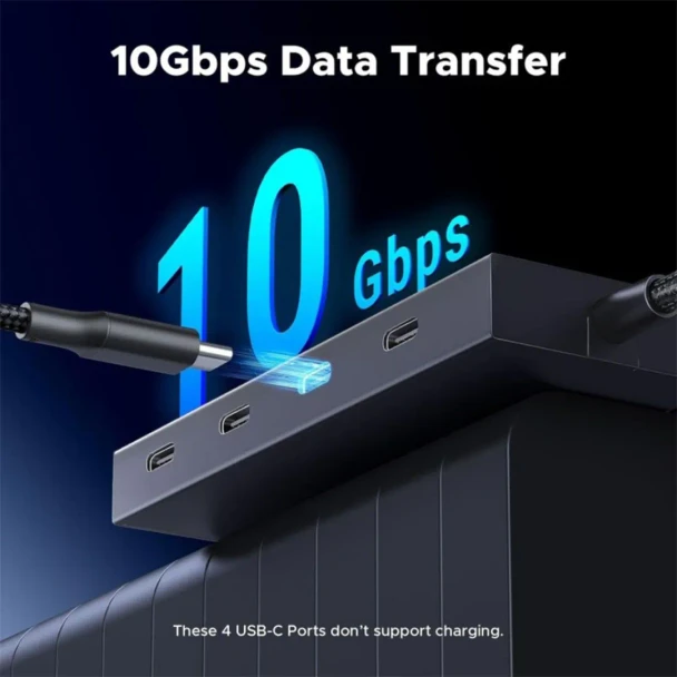 UGREEN USB-C Hub 4x USB-C 3.2 PD 100W 10Gbps