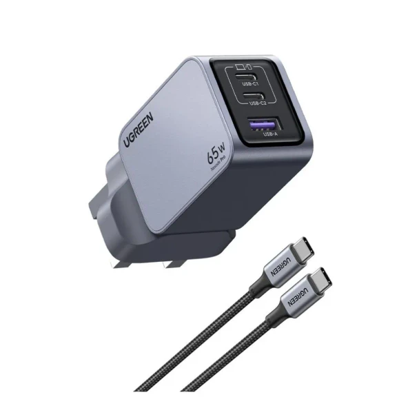 UGREEN Nexode Pro 65W 3-Port GaN Fast Charger