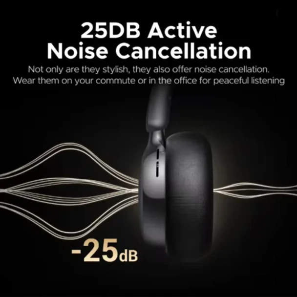 UGREEN Studio Plus HP207 ANC Wireless Headphones Brown | 75629