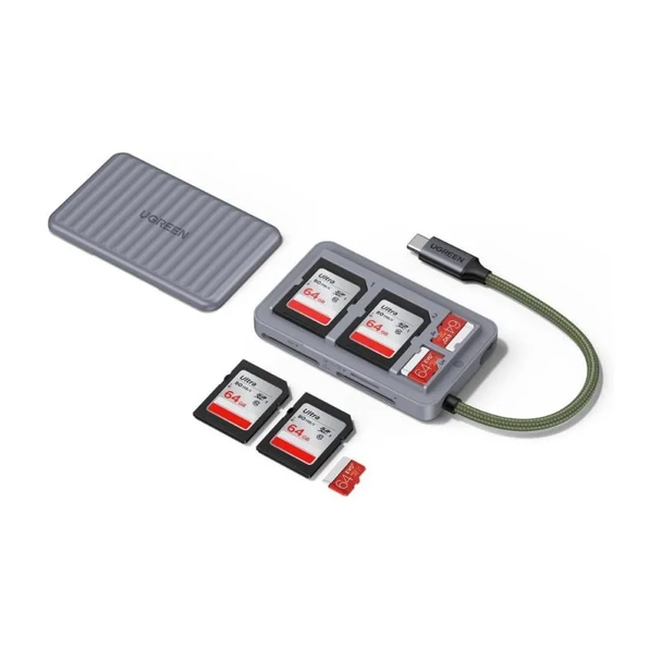 UGREEN USB-C SD Card Reader with Storage Case | 55886