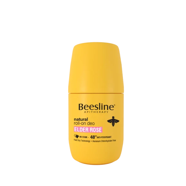 Beesline Natural Roll-On Deo - Elder Rose 50ml