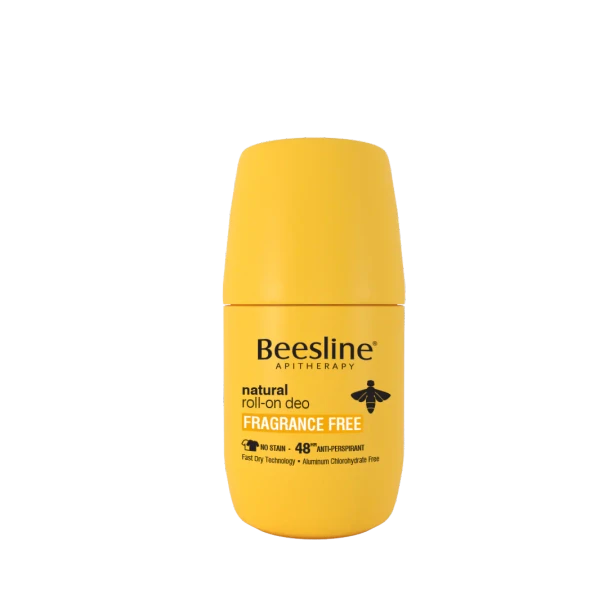 Beesline Natural Roll-On Deo - Fragrance Free 50ml