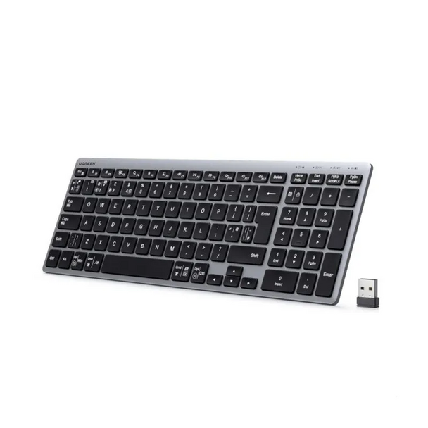 UGREEN Dual Mode Wireless Keyboard Bluetooth 5.4 & 2.4GHz UK Layout | 75163