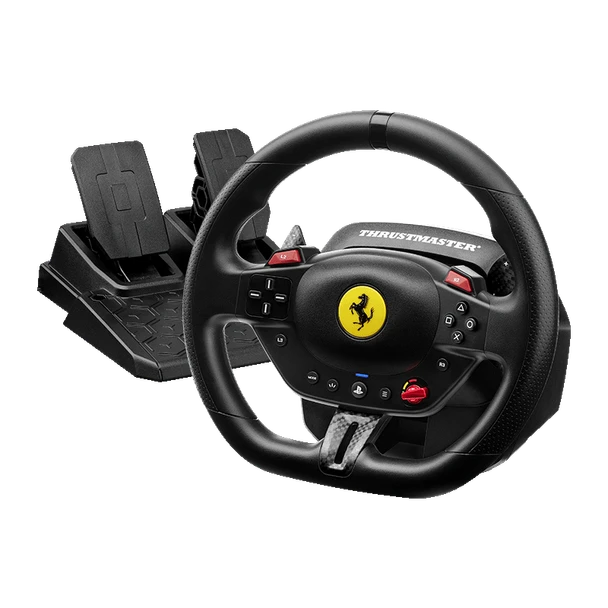 Thrustmaster T98 Ferrari 296 GTB Racing Wheel and Pedal Set - PS5 | PS4 | PC