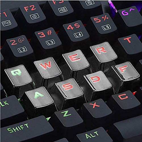 Redragon A103GR 12 Chrome Mechanical Keyboard Keycaps Grey | A103GR