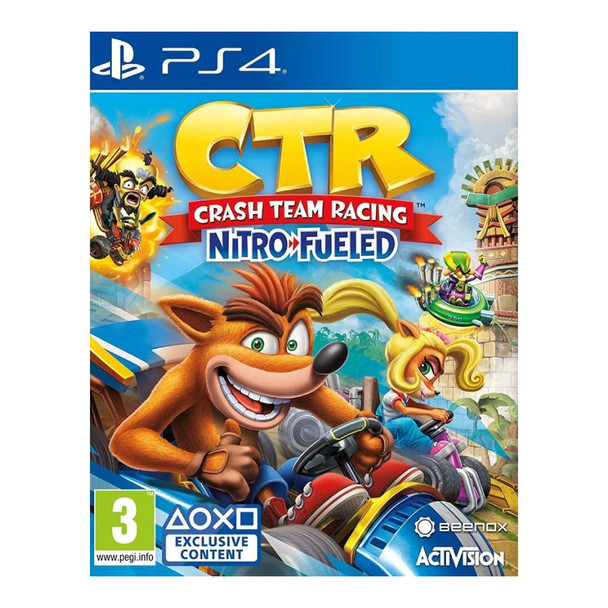 PS4 Crash Team Racing Nitro-Fueled - PlayStation 4