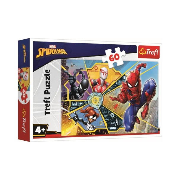 Trefl The Brave Spider-Man 60 Pieces Puzzle | 17311