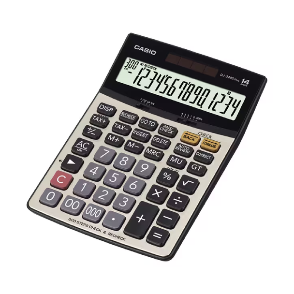 Casio DJ-240D Plus 14-Digit Desktop Calculator DJ-240DPLUS-WA-DP(PH)