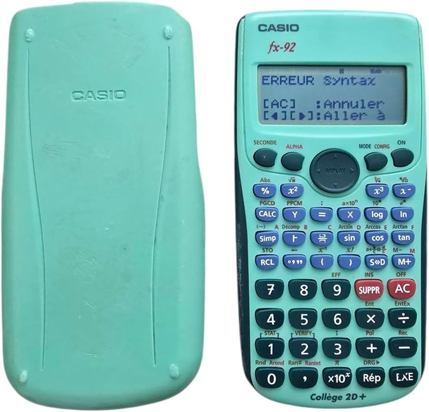 Casio FX-92 College Scientific Calculator White FX-92COLLEGE-W-ET