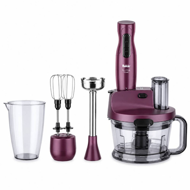 Mr Chef Quadro 1000W Blender Set with 1.5L Chopper - Purple | 41003283