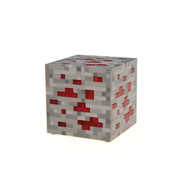 Minecraft Ore Block LED Night Lamp USB Rechargeable Red