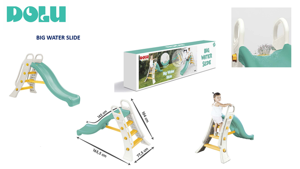 Dolu Big Water Slide 2629 kids indoor outdoor plastic slide with water connection