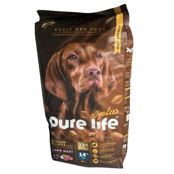 Pure Life Plus Dog Dry Food 15KG Super Premium High Protein Lamb