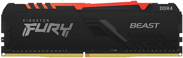 Kingston FURY Beast RGB 16GB 3200MHz DDR4 CL16 Desktop Memory | KF432C16BBA/16