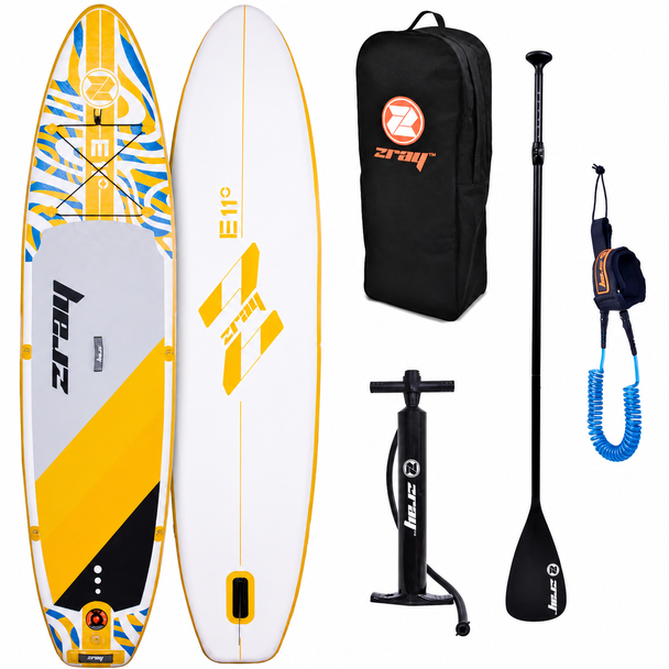 ZRAY SURFING BOARD 335x81x3cm 122kg 34169/1 inflatable board set with paddle pump carry bag and leash