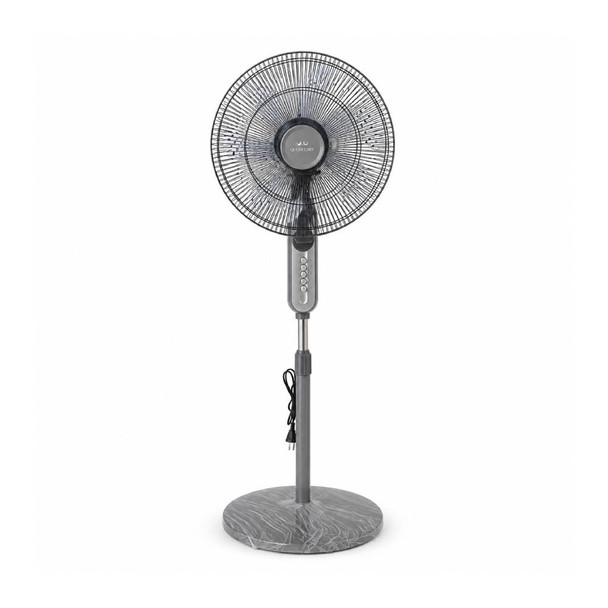 Queen Chef 16" Stand Fan 60W - Grey | QCSF316-7/GR