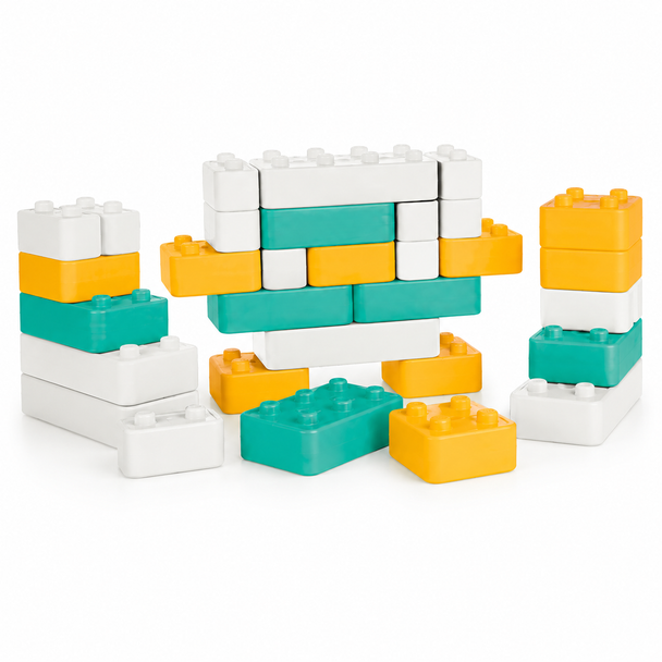 Dolu Giant Bricks 48pcs 2644 colorful building bricks set for creative play